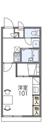 北信太駅 徒歩14分 2階の物件間取画像